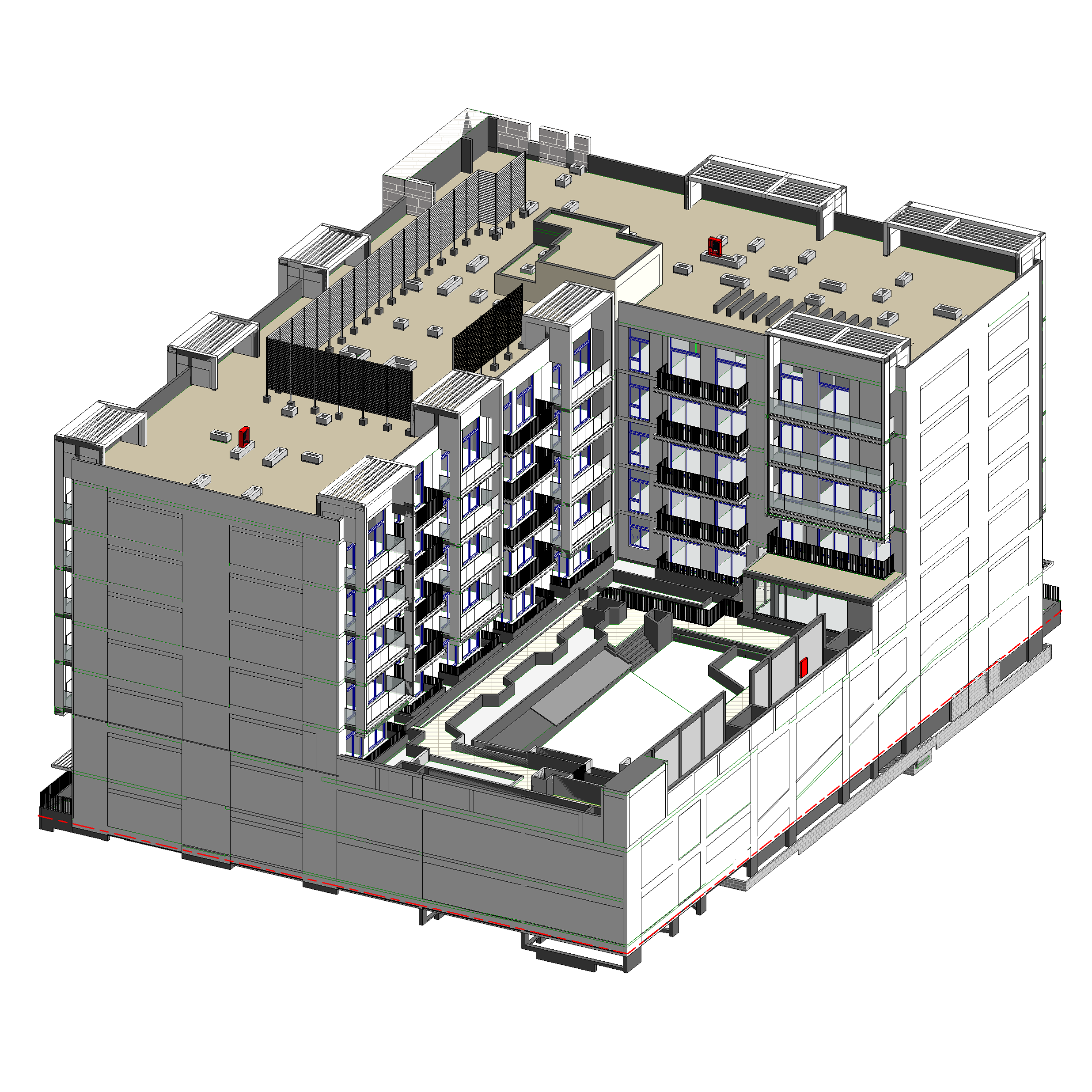 Create HVAC Revit file and link your architecture and structure.